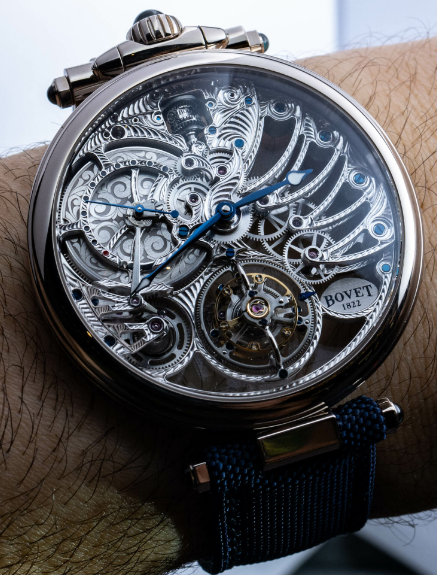 Best Bovet 1822 Virtuoso XI Skeleton Tourbillon T10SQ002 Replica watch